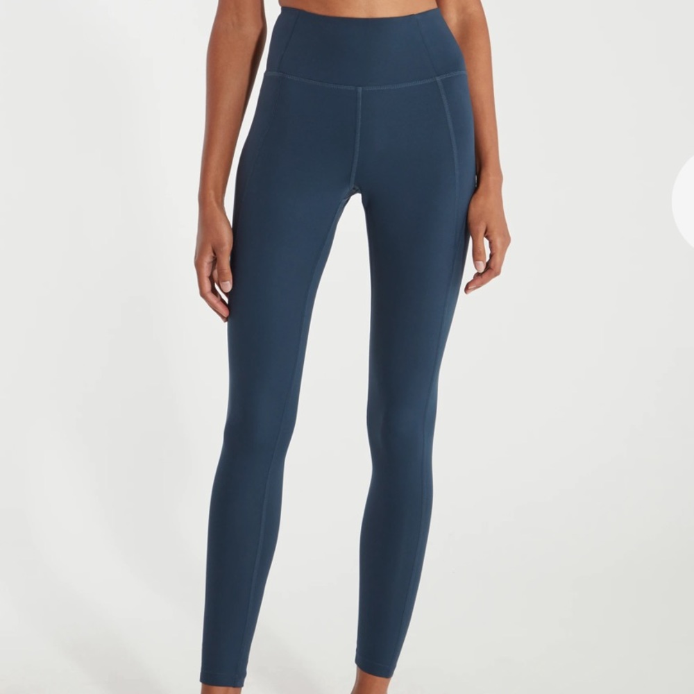 High Rise Full length Legging - Navy